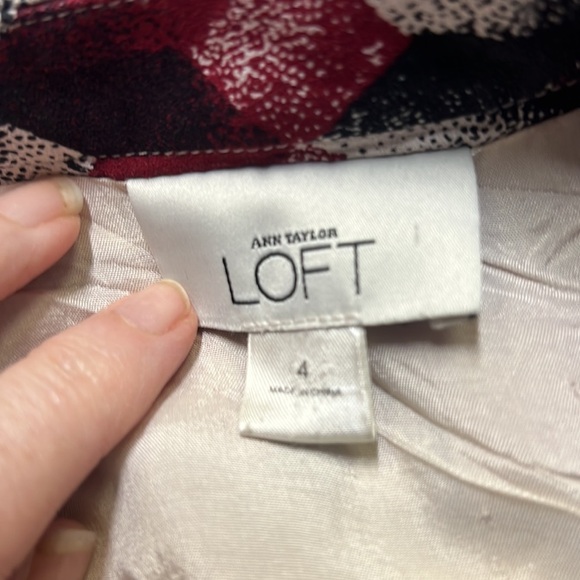 Loft Printed Skirt - Picture 5 of 6